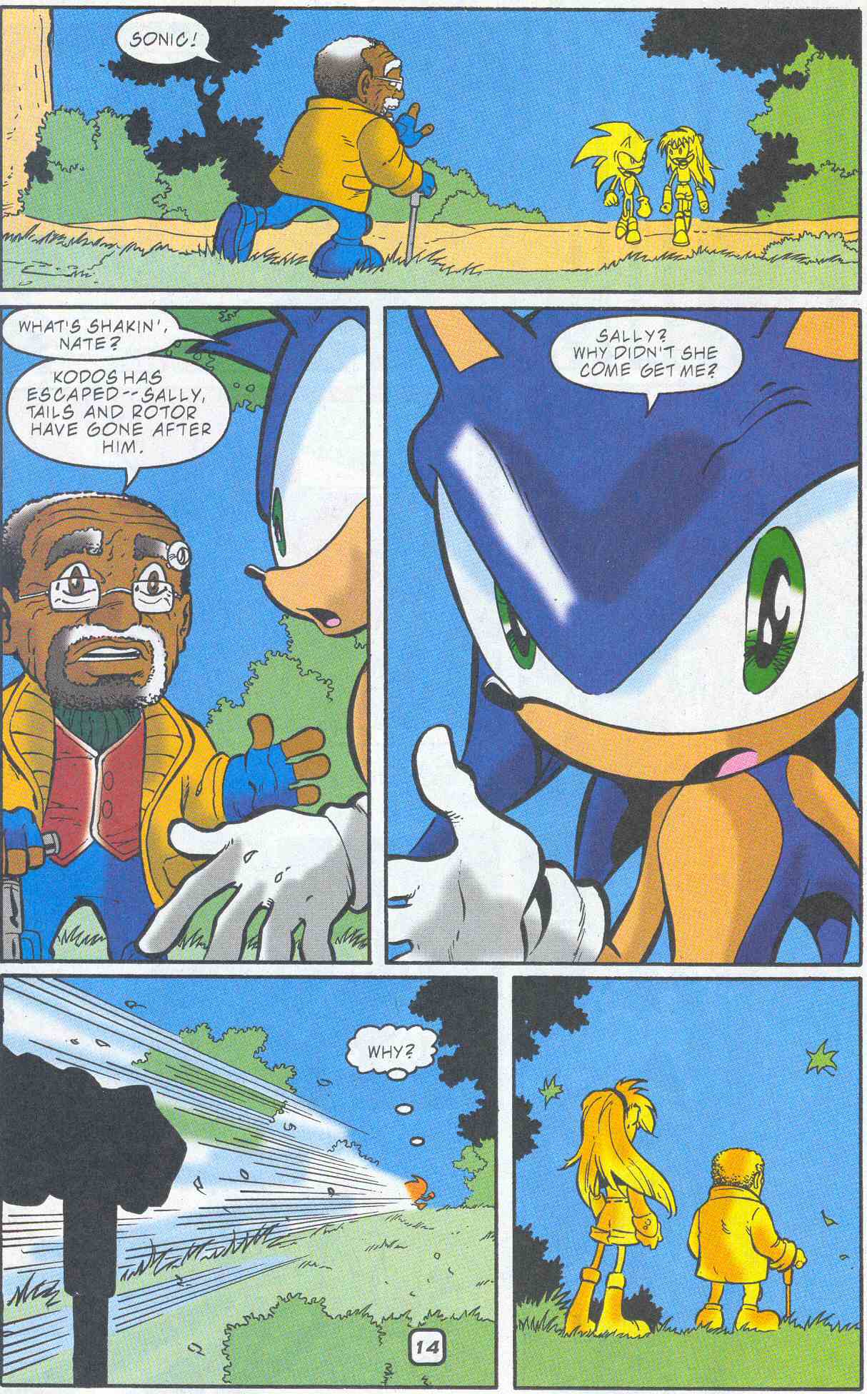 Sonic - Archie Adventure Series August 2001 Page 14